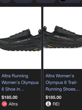 Altra Black Trail Running Shoes